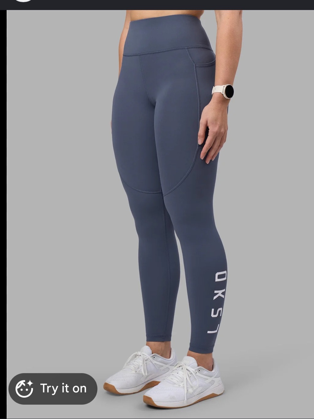 LSKD Rep Ultra high rise leggings in night shadow, small